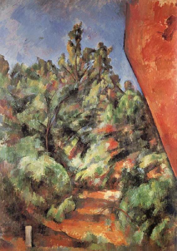 Paul Cezanne Bibemus Le Rocher Rouge China oil painting art